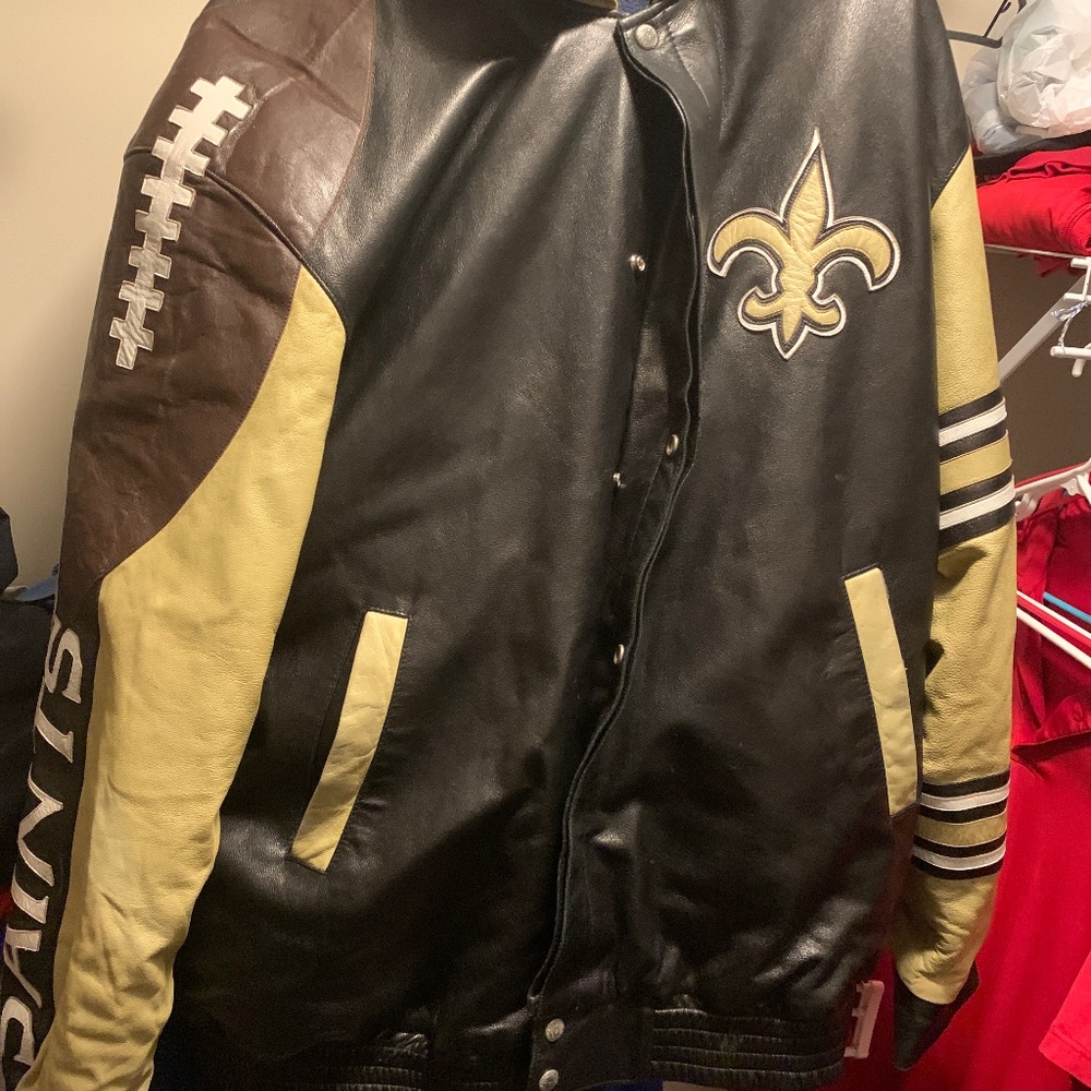Leather jacket
